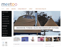 Tablet Screenshot of meetoo.com.au